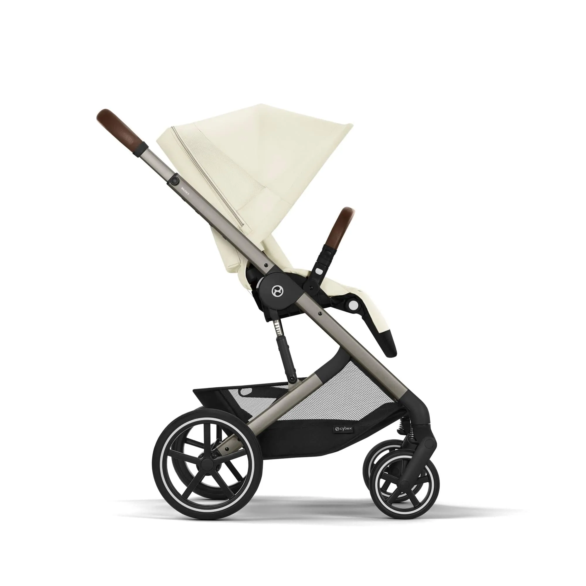 Cybex Balios S Lux Luxury Bundle in Taupe/Seashell Beige