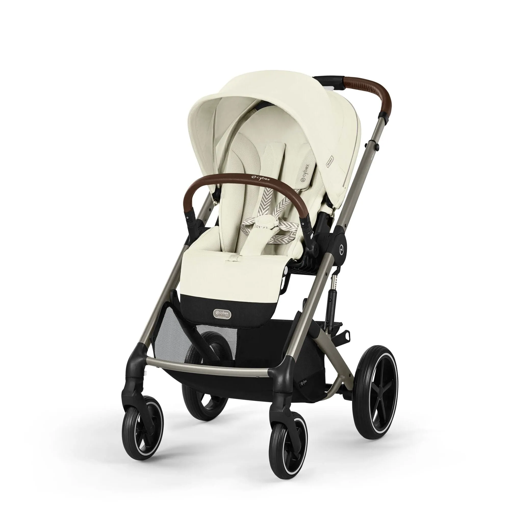 Cybex Balios S Lux Luxury Bundle in Taupe/Seashell Beige