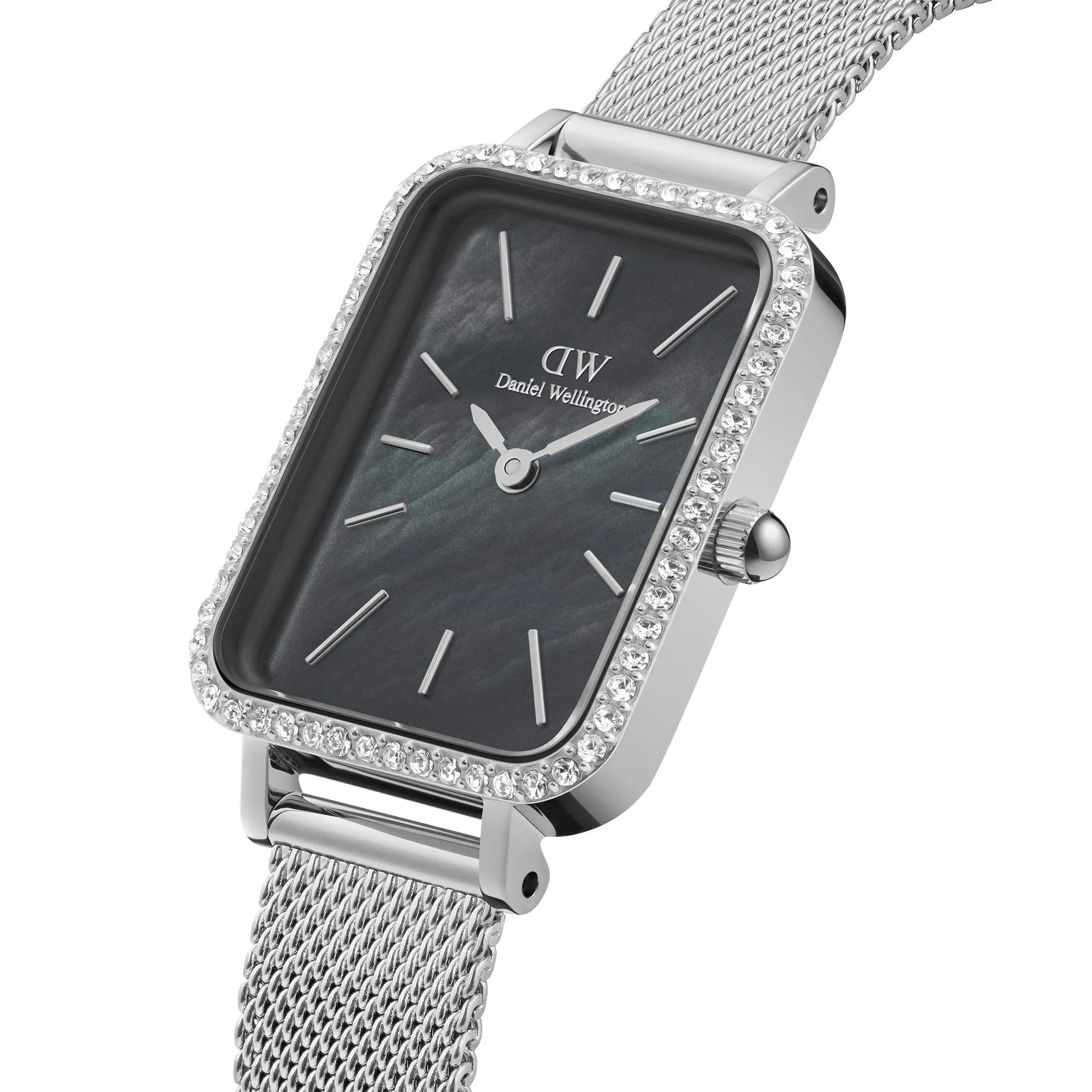 Daniel Wellington Women's Watch Silver Tone Case Quartz