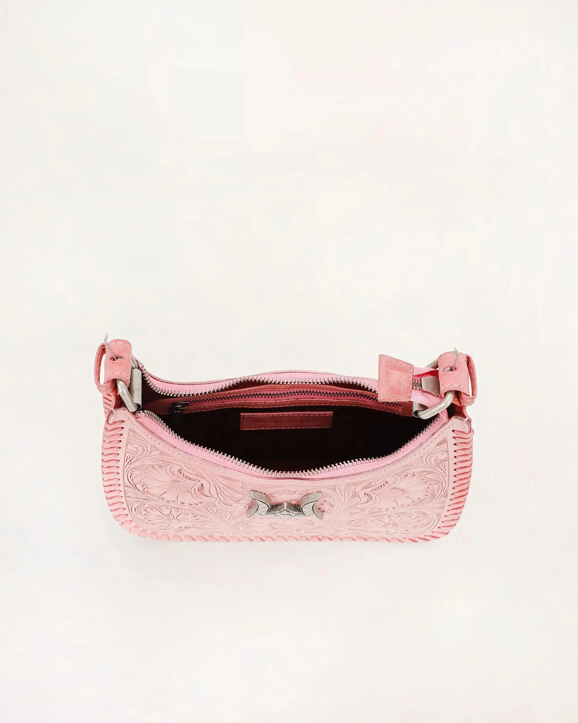 Dannia Medium Purse - Pink Leather