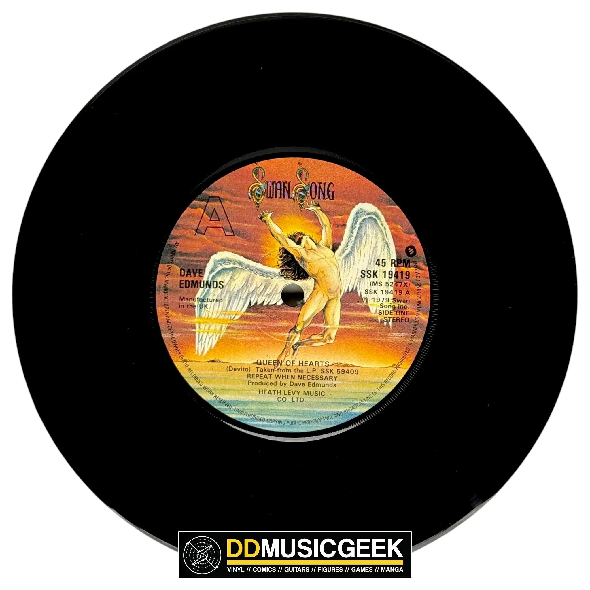 Dave Edmunds: Queen Of Hearts (7", Single)