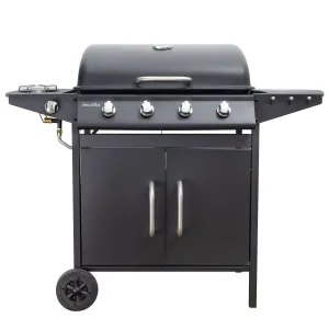 Decakila 4 Burner Gas BBQ Grill Stand - KMGS006B