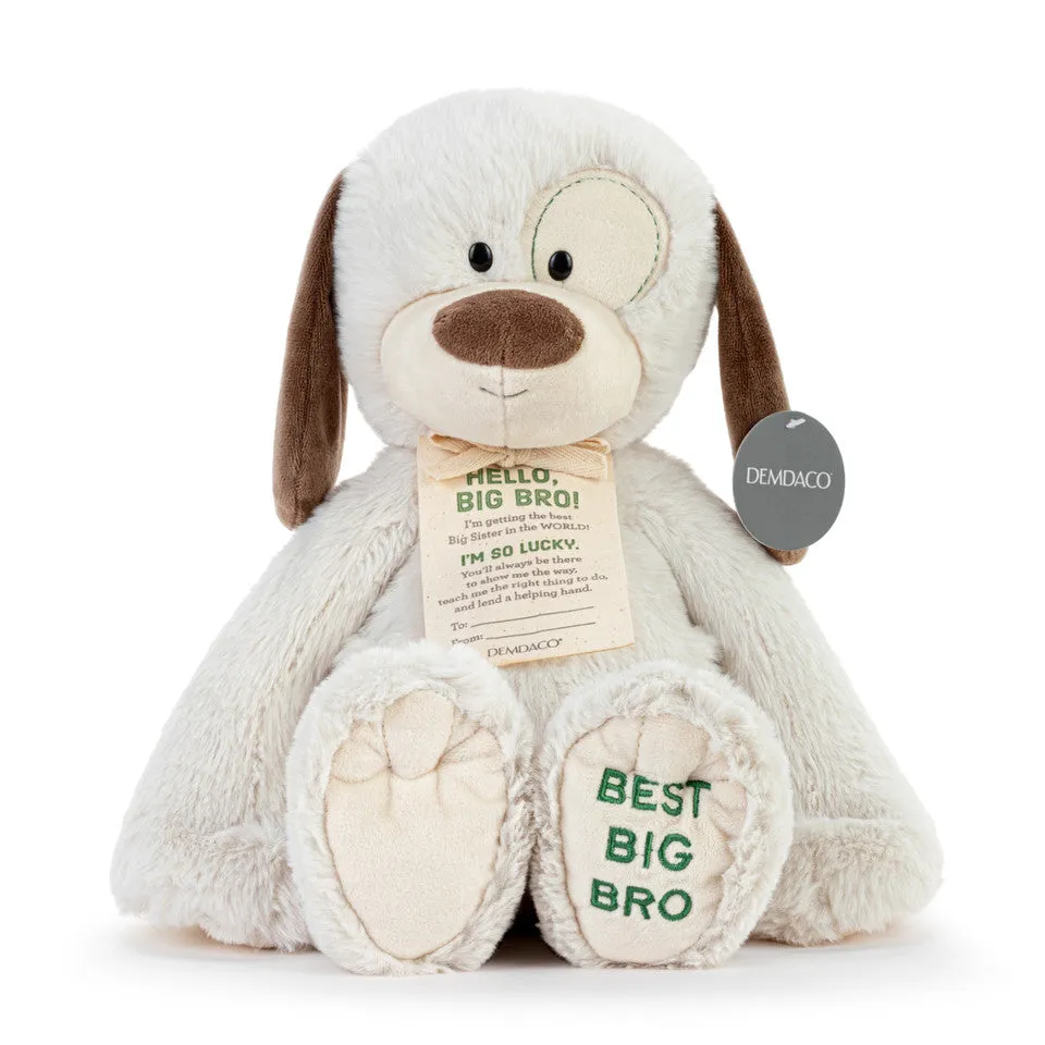 Demdaco Best Big Brother Plush Dog 16"