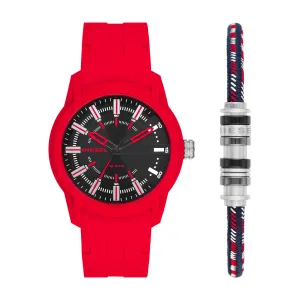 DIESEL SET WATCH AND BRACELET