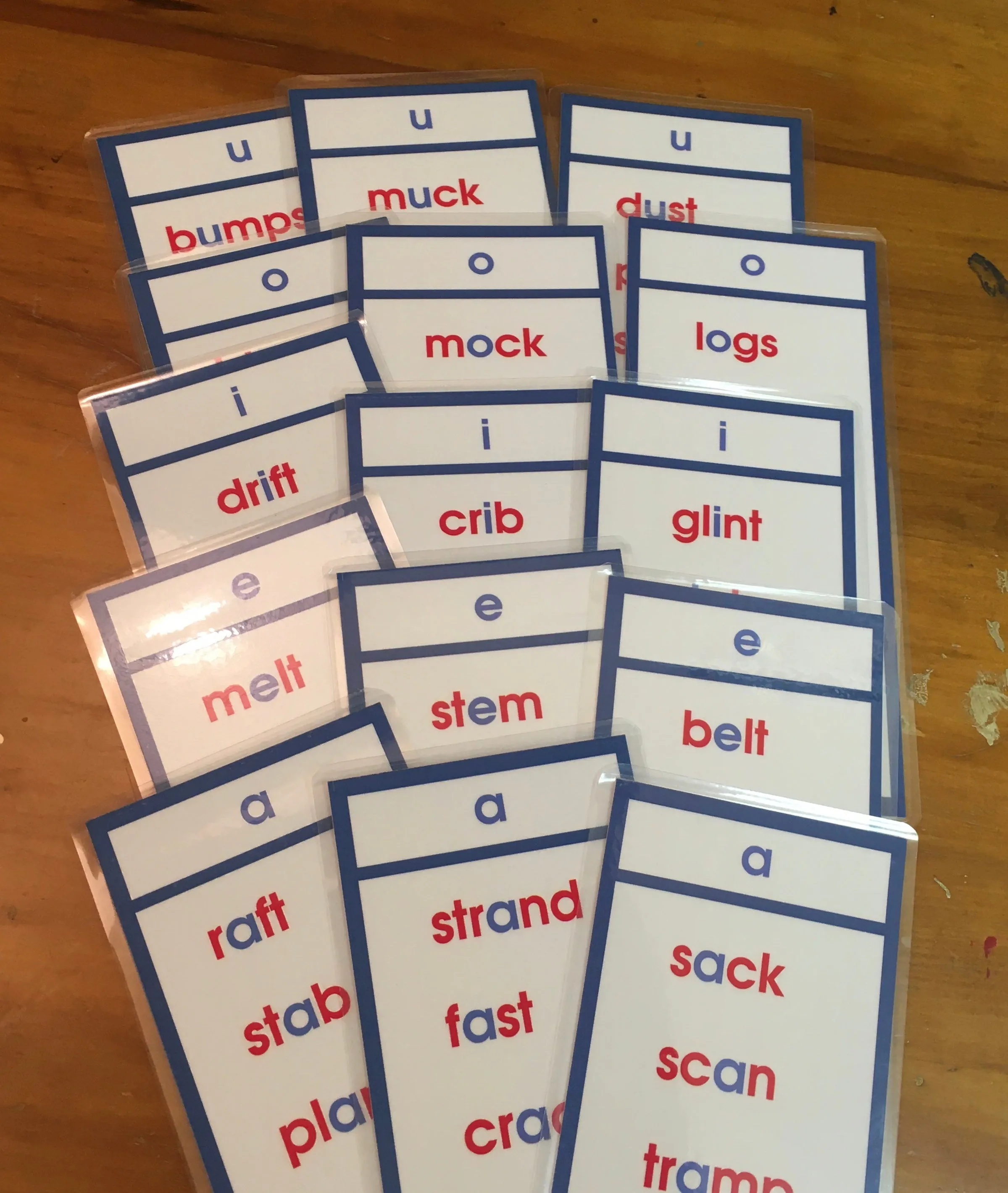 Digital Blue Word Lists