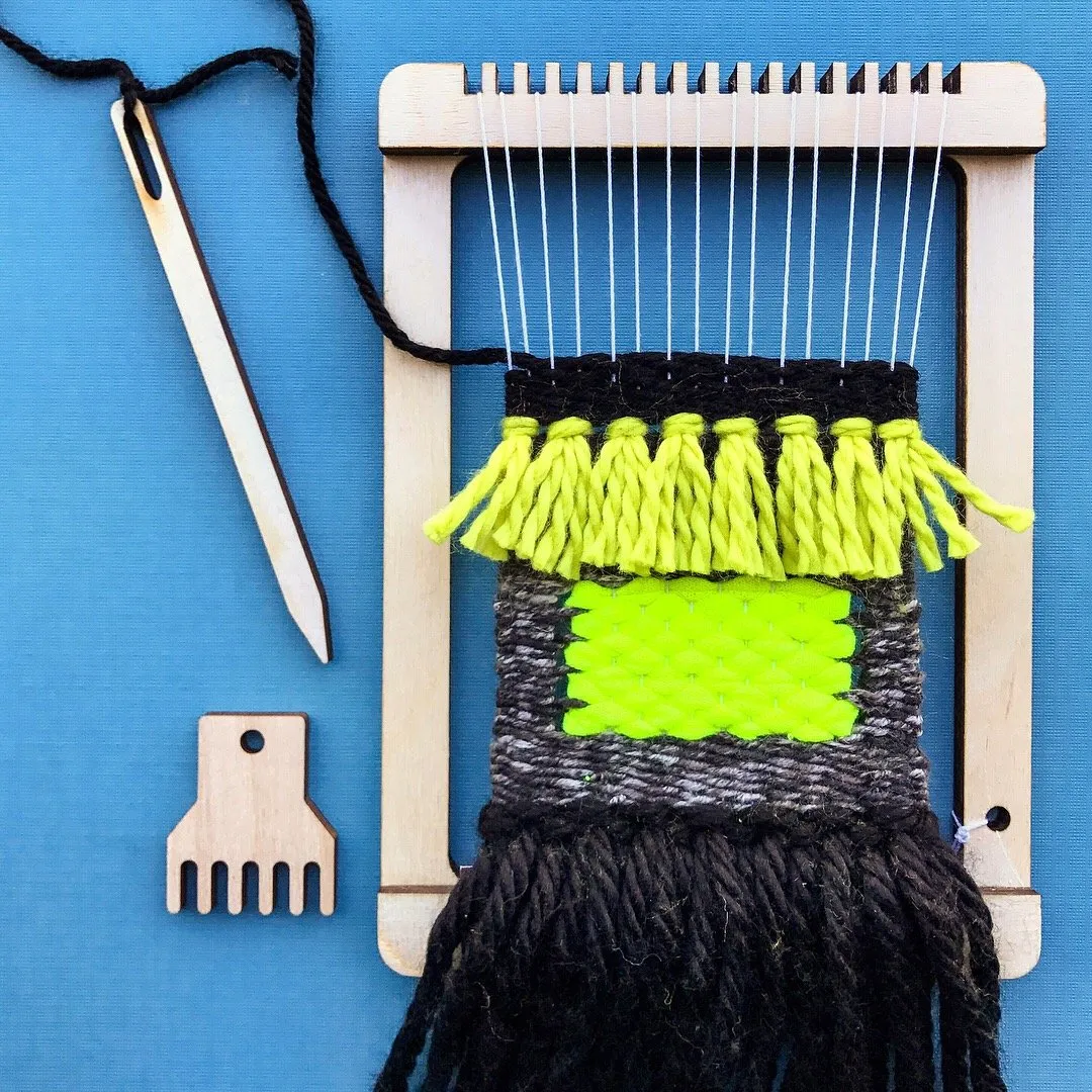 DIGITAL DOWNLOAD - Weaving Loom SVG Laser File - TWO sizes