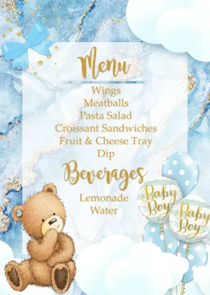 Digital Seating Chart, Menu, and Table Numbers for Event Planners and Decorators