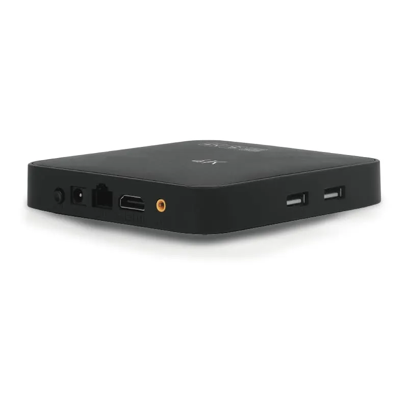 Digital Signage Player with Non-Subscription CMS Software 7x24 Lunzn Smart Stable Auto Play Make TV Set Become LCD Display Andriod 4K Advertising Media Player(YM05)