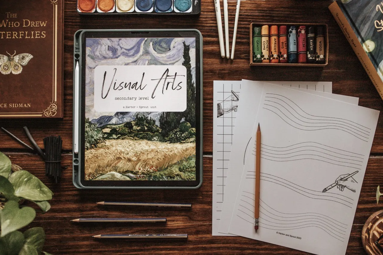 DIGITAL Visual Arts Secondary Level Unit Study