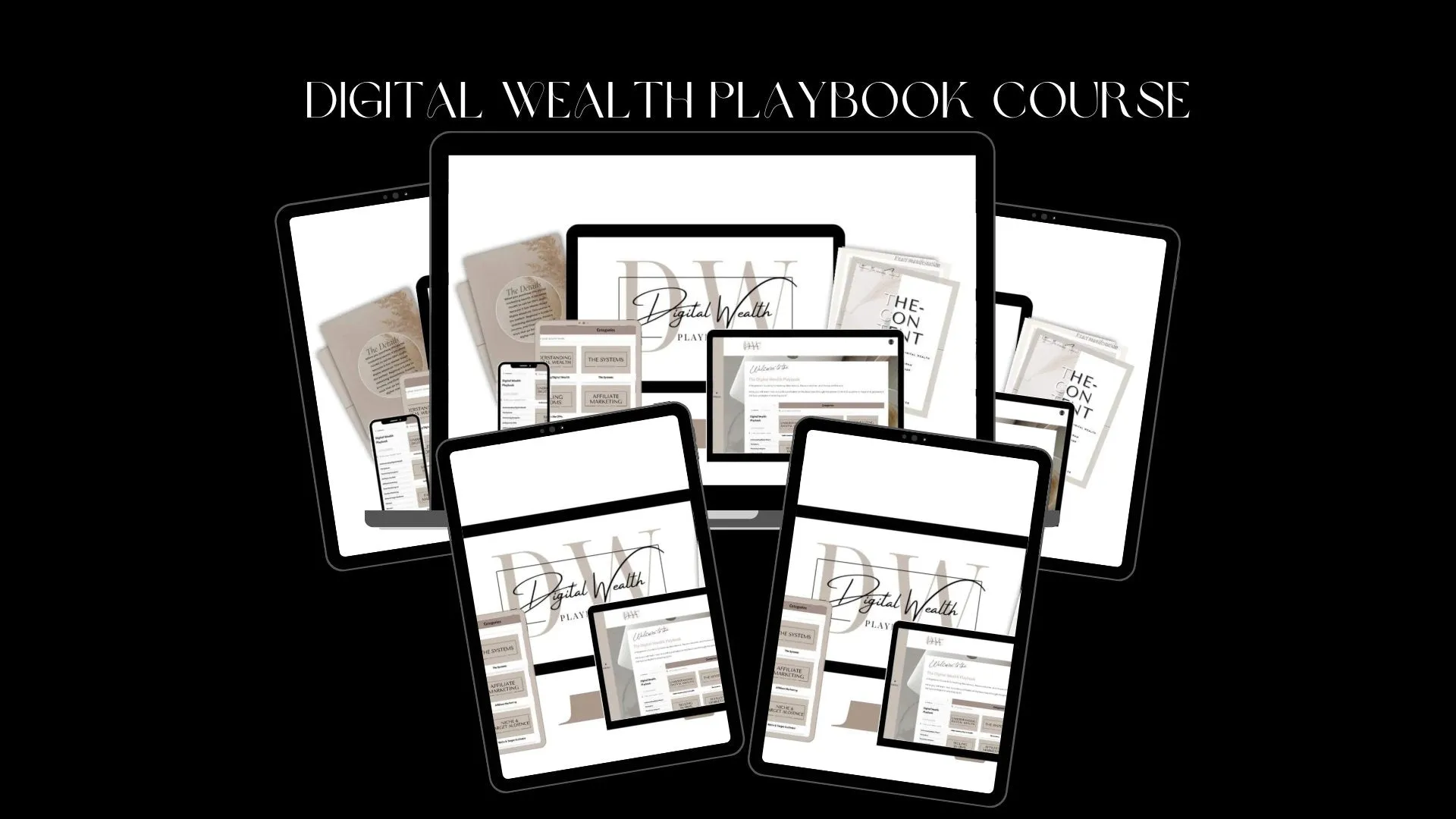 Digital Wealth Playbook  MRR,  Marketing Course Lifetime Access w/ Resell Bonus Ultimate Bonus - 12 Million  MRR, PLR