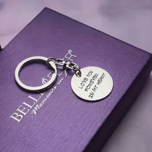 Disc Handwriting Keyring