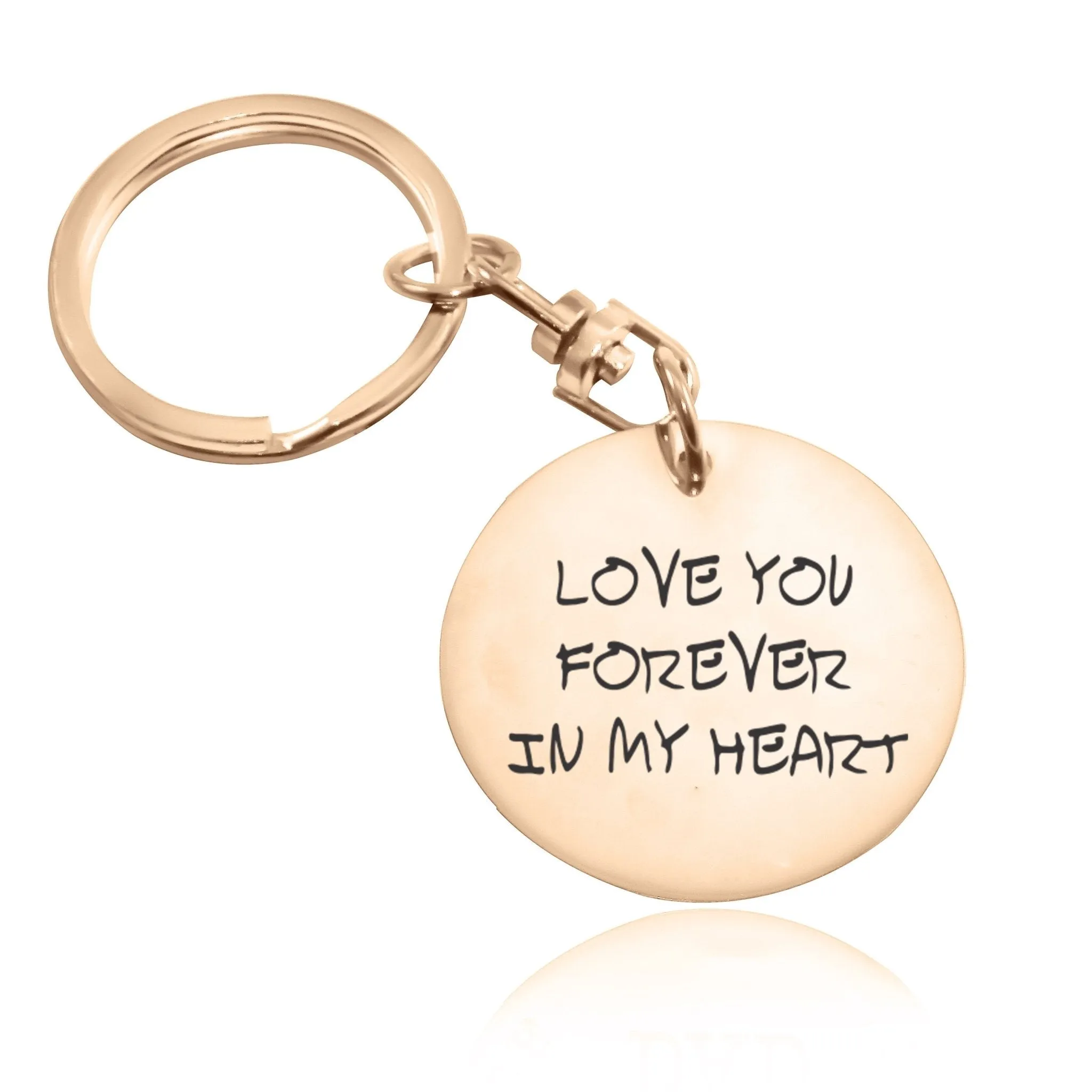 Disc Handwriting Keyring