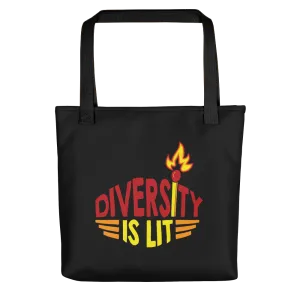 Diversity is Lit (Tote Bag)