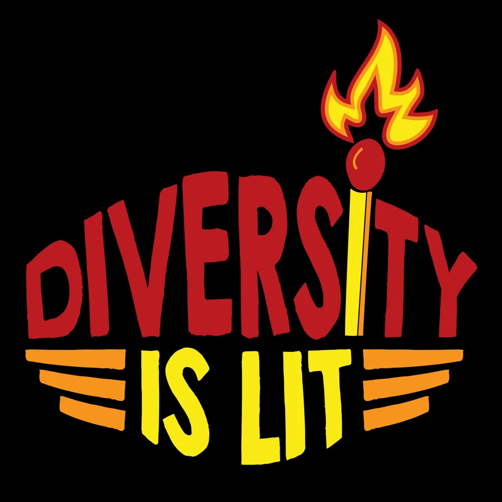 Diversity is Lit (Tote Bag)