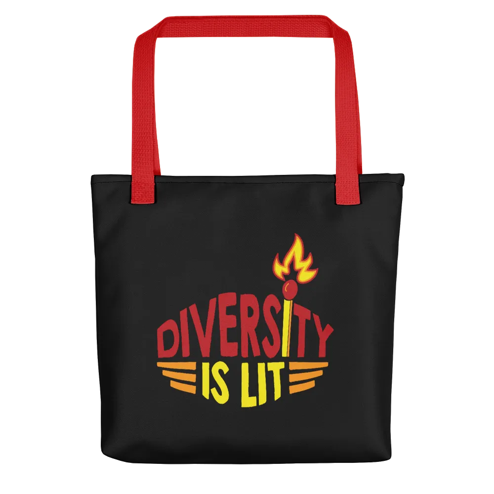 Diversity is Lit (Tote Bag)