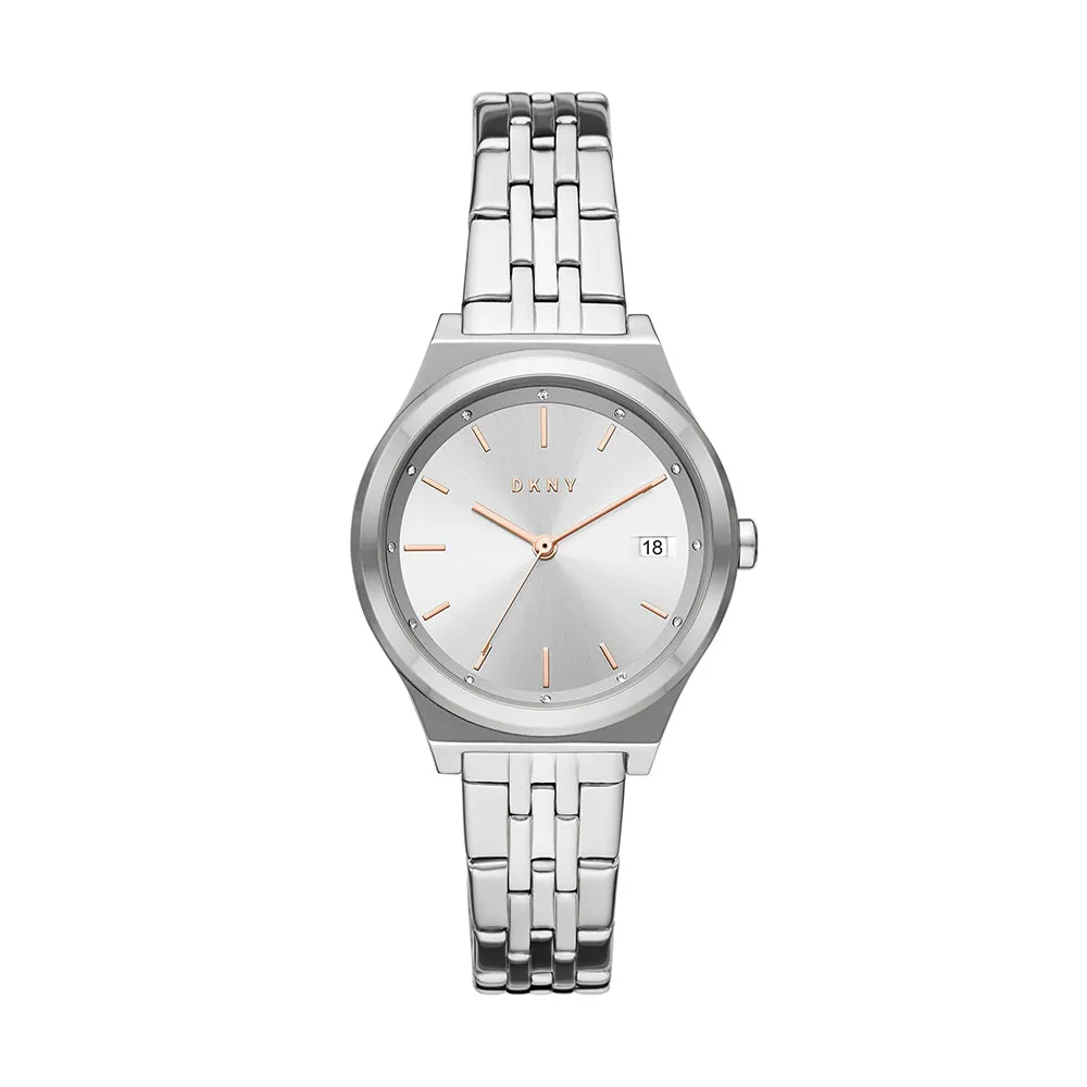 DKNY ANALOG WATCH 0 JWL SS METAL BRCLT