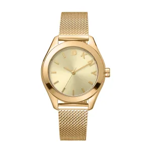 DKNY EVERYDAY Women's Champagne Dial Stainless Steel Watch