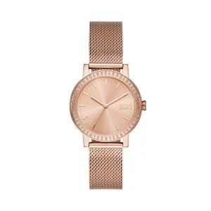 Dkny Soho D Women's Rose Gold Stainless Steel Watch