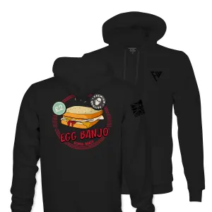 EGG BANJO TAG & BACK HOODIE
