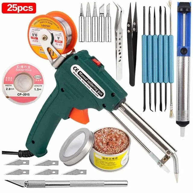 Electric Soldering Gun Kit