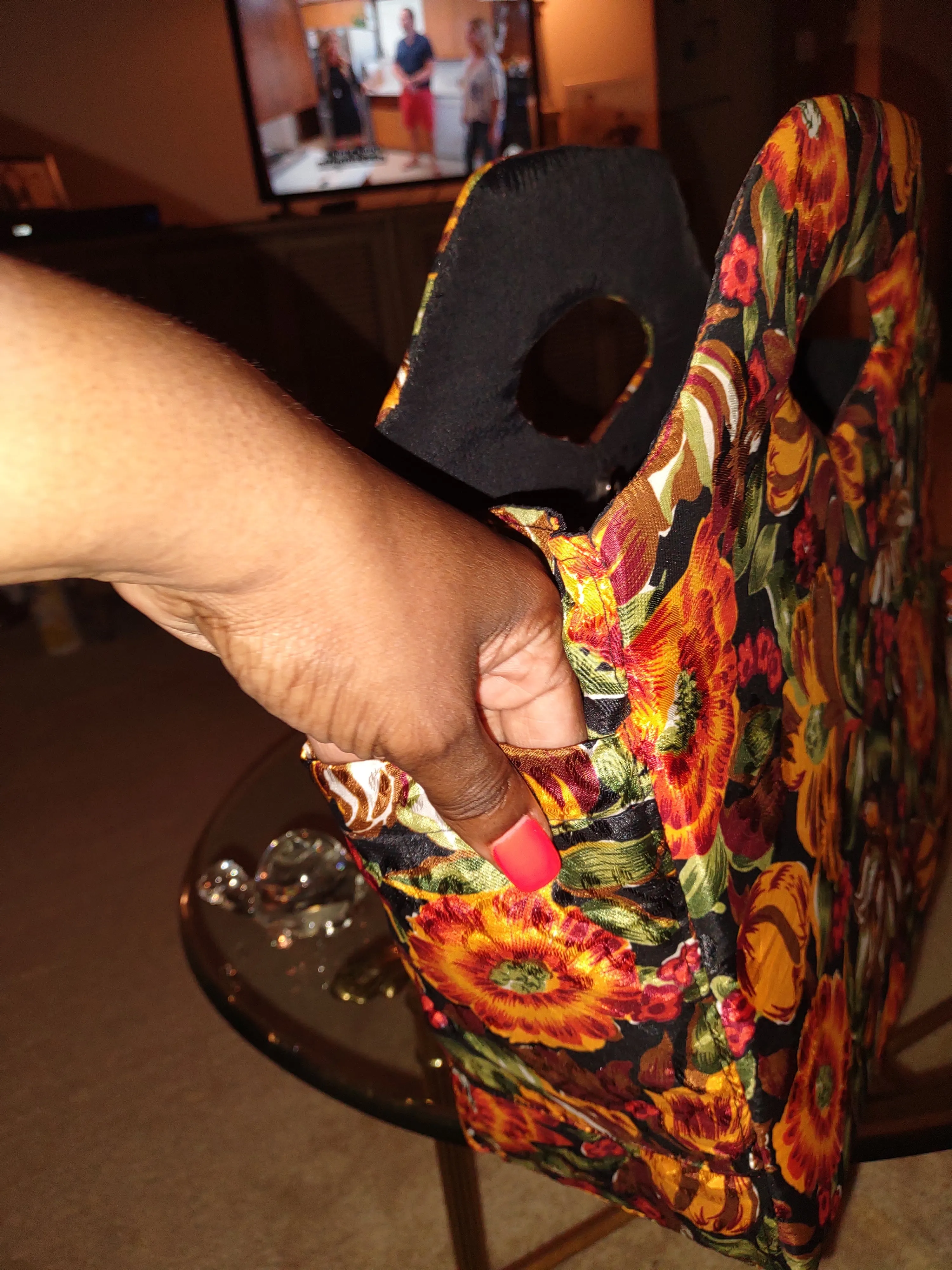 Elegant and Chic Going Out Assemble Caribbean style. Complete set. Purse handmade in Haïti