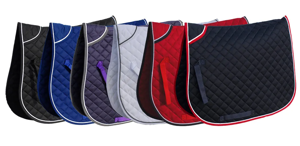 Elegant Personalised Saddlecloth Fully Customised Horse Saddlepad