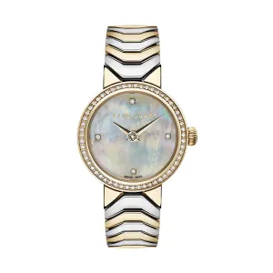 Elie Saab Idylle Diamond Mini Gold Stainless Steel