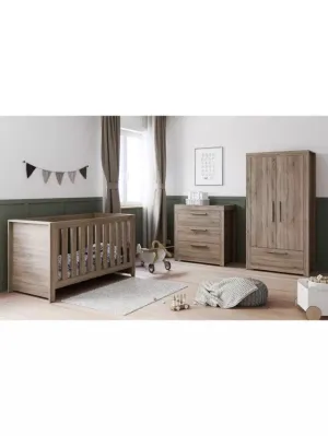 Ellesmere Dresser With Changer Truffle Oak Box 1 of 3