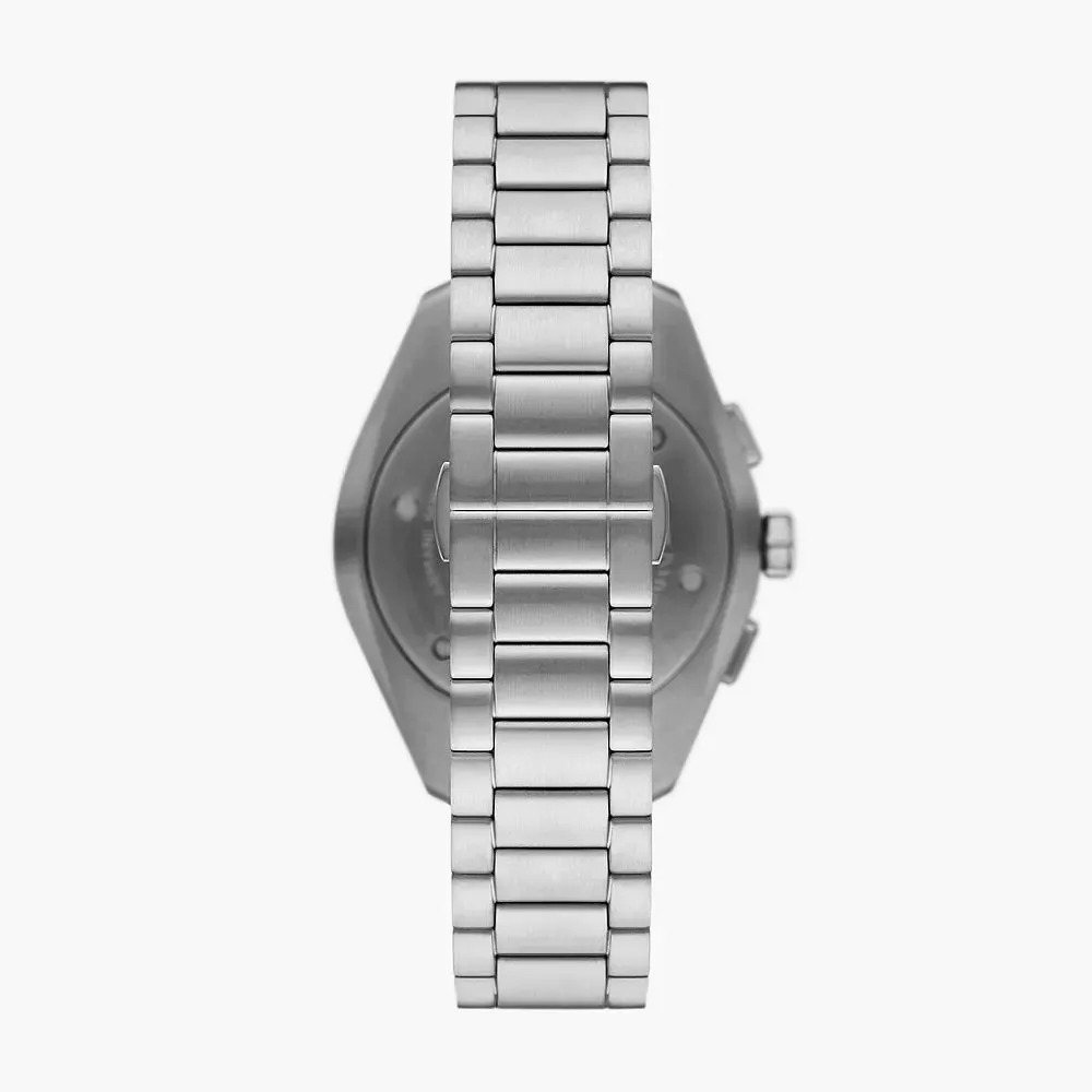 EMPORIO ARMANI CHRONOGRAPH STAINLESS STEEL WATCH