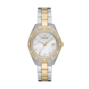 EMPORIO ARMANI LEO WOMEN'S STAINLESS STEEL WATCH