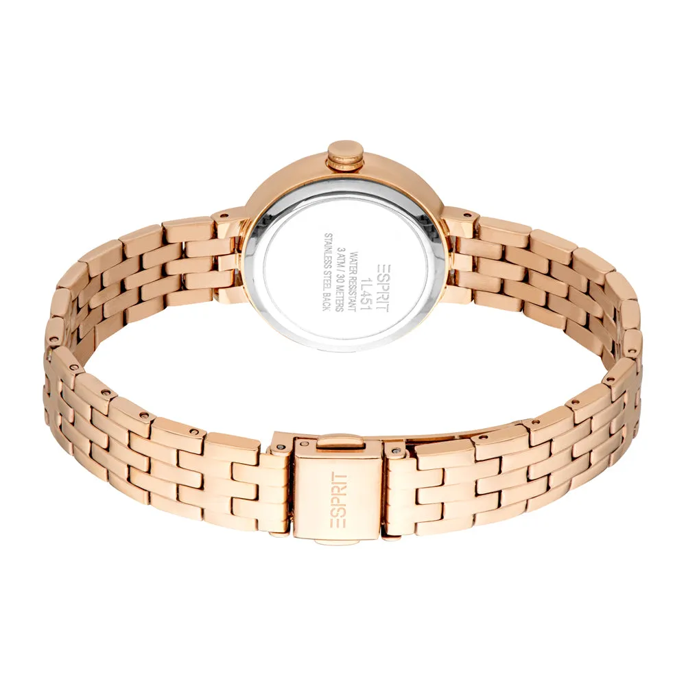 Esprit Women's 28mm Camila Fashion Silver Dial Watch