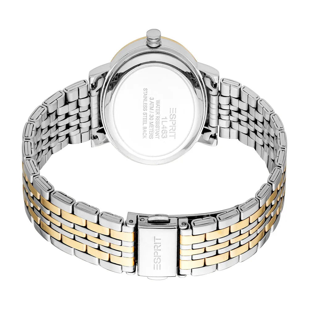 Esprit Women's 30mm Florence Fashion Dark Blue Dial Watch