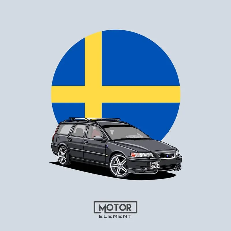 European Cars | Custom Digital Drawing