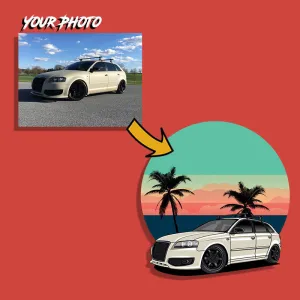 European Cars | Custom Digital Drawing