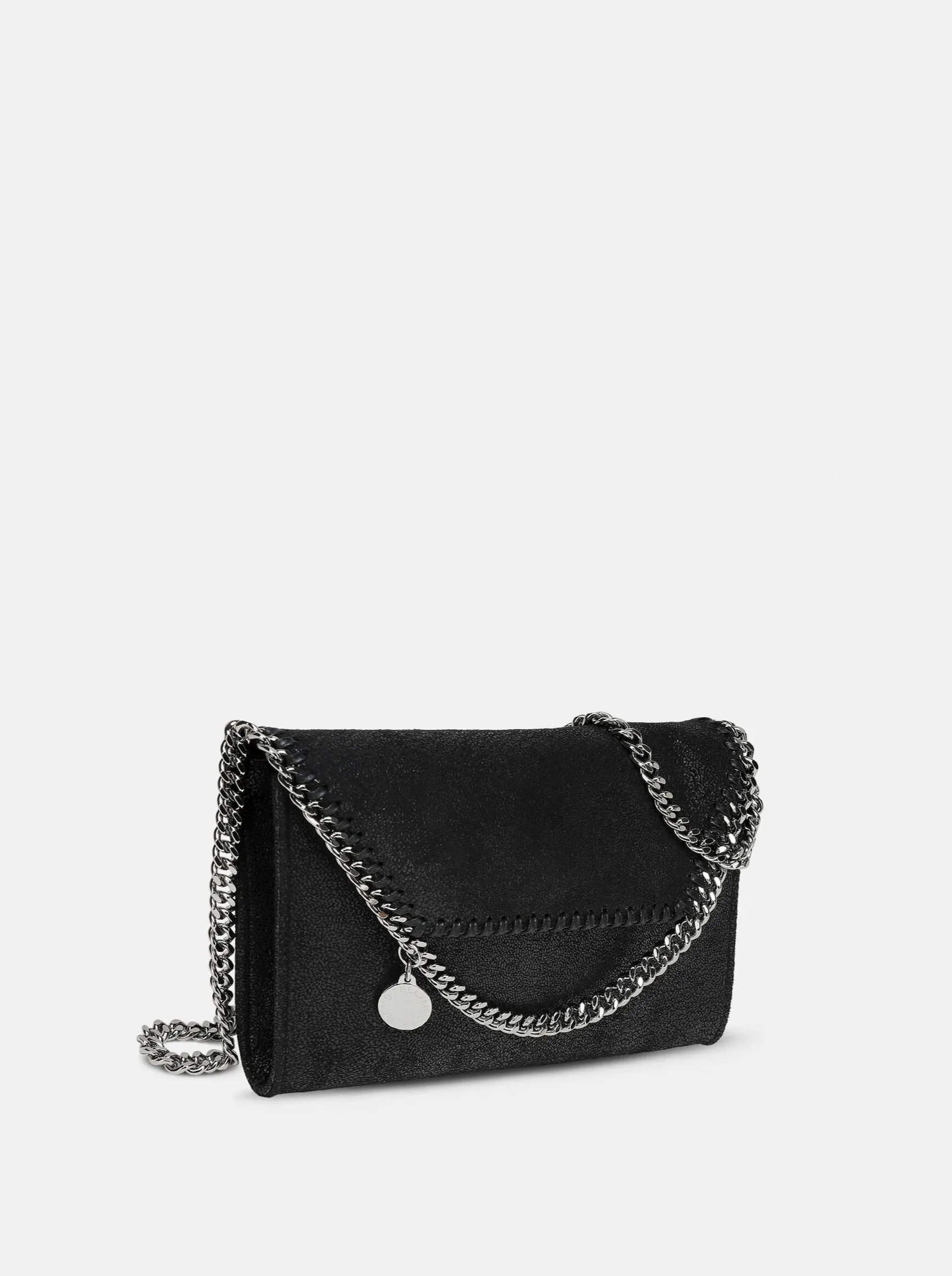 Falabella Wallet Crossbody Bag, black