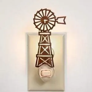Farmhouse Windmill Night Light - Box of 4