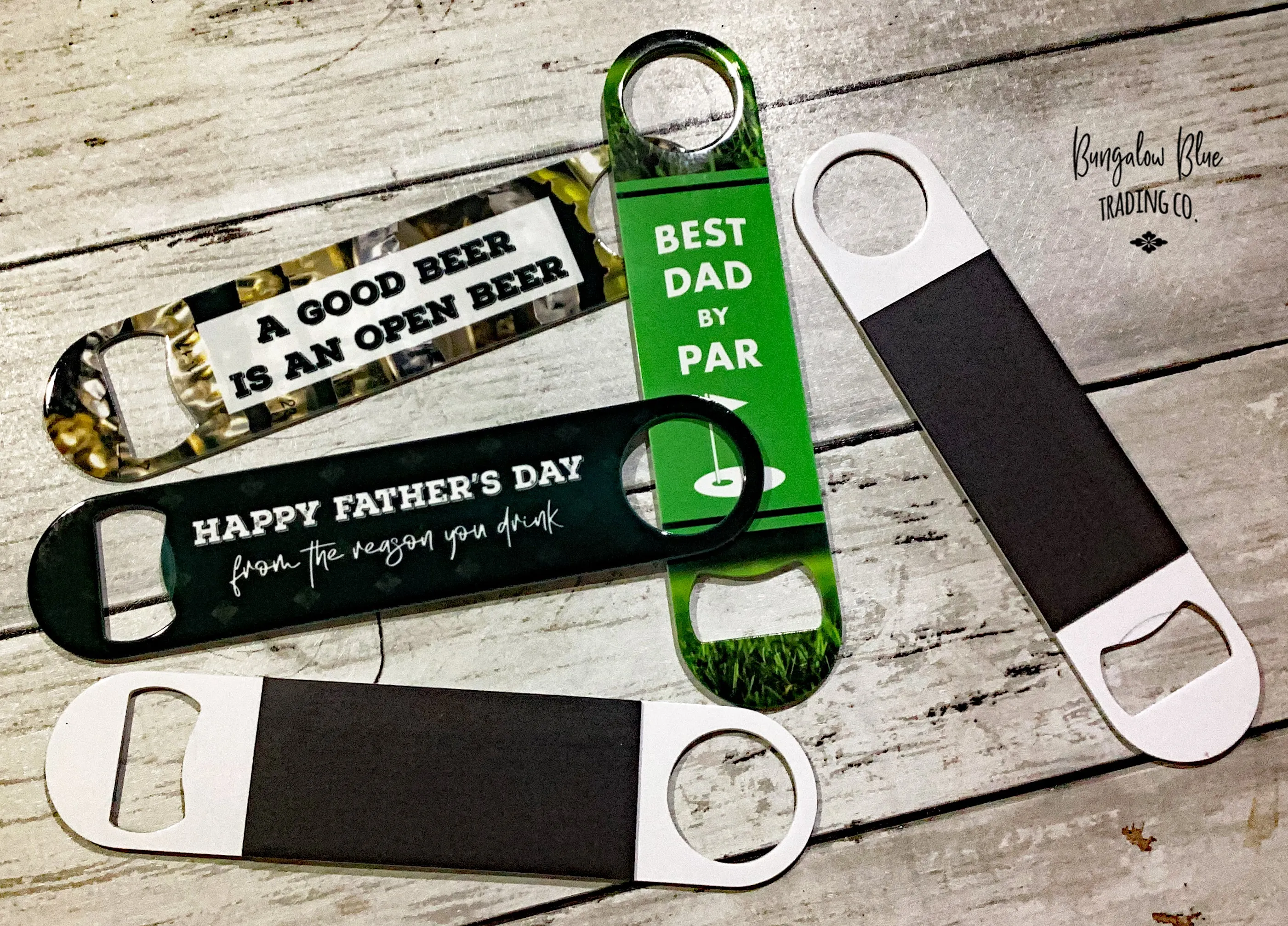 Father's Day Bottle Opener Design Bundle - Digital Download