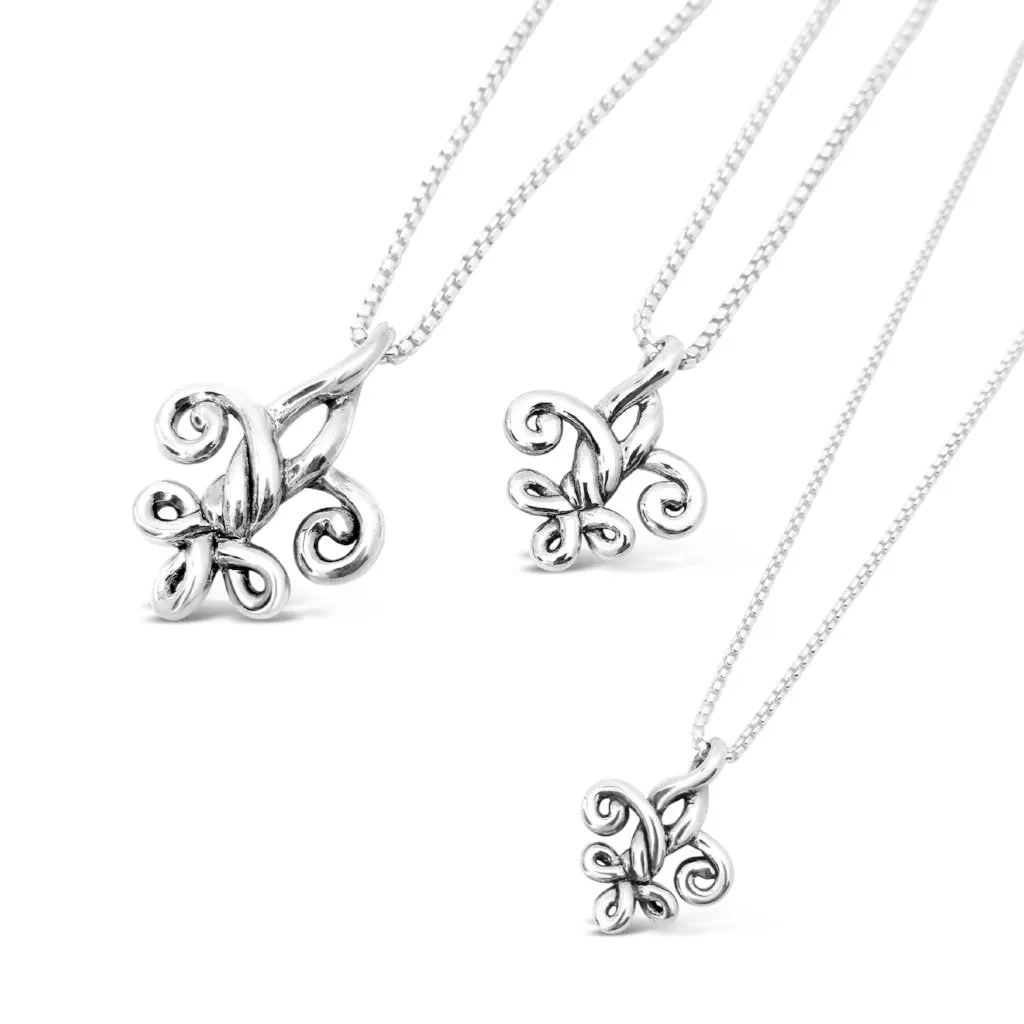 Fleur de Love Knot - Medium