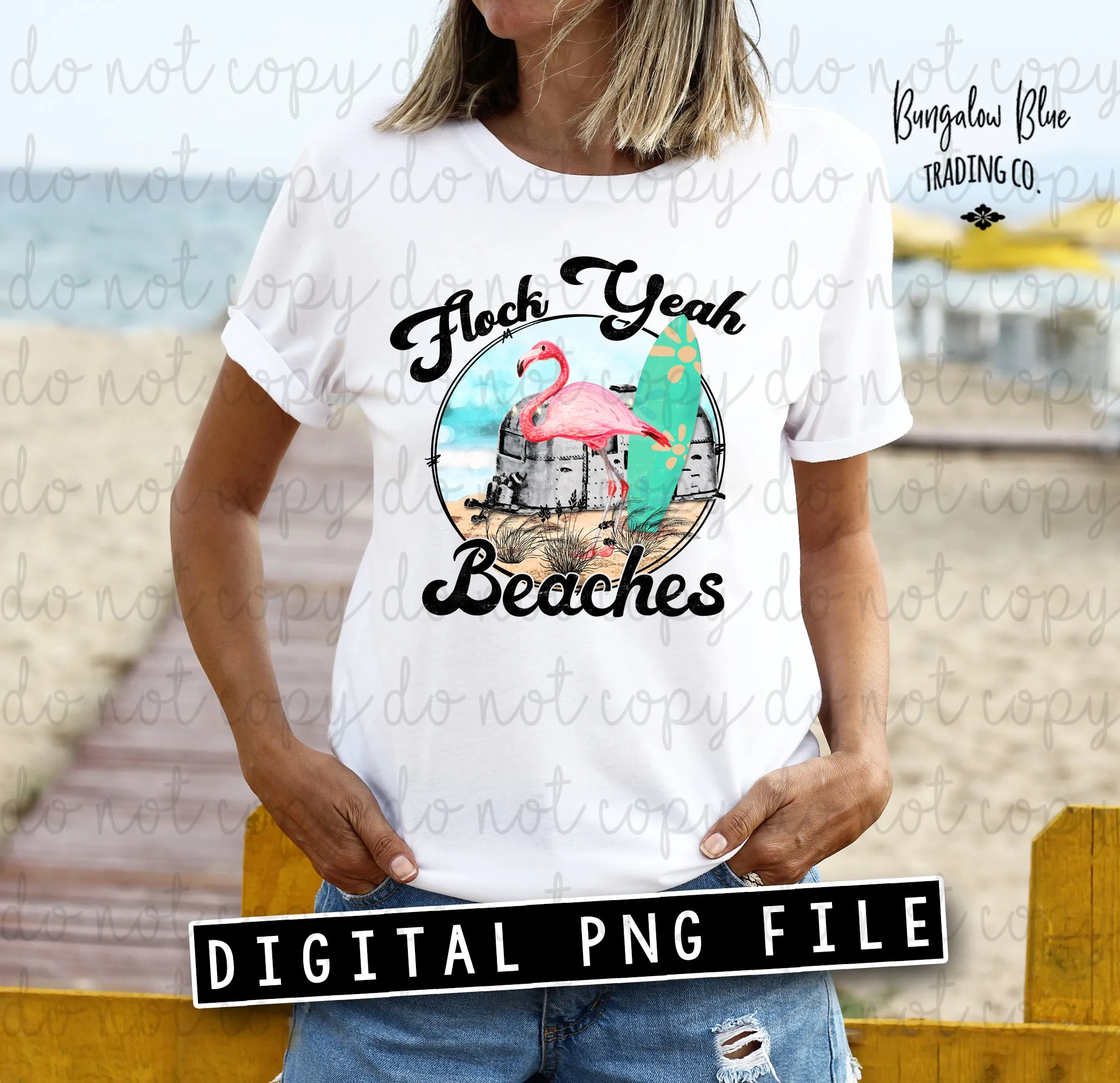 Flock Yeah Flamingo Digital Design Download