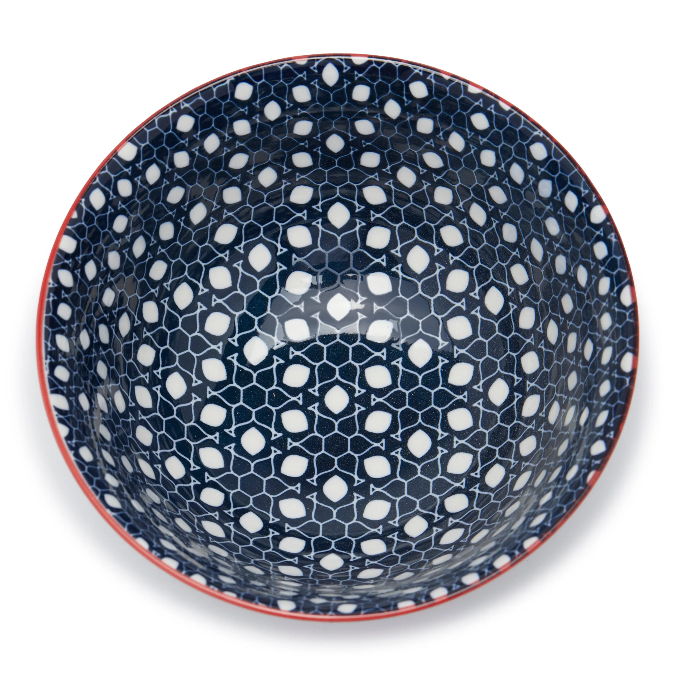 FLORAL MM MOROCCAN FLORAL CERAMIC BOWL (16×7.5 CM BIG)