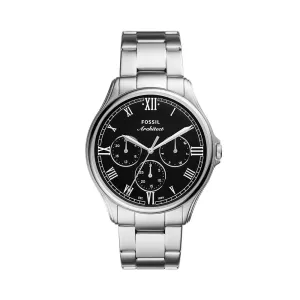 Fossil Analog Men's Watch Stainless Steel Metal Bracelet - FS5801
