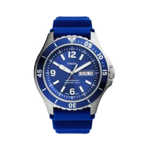 Fossil Analog Men's Watch Stainless Steel Plastic Strap - FS5700