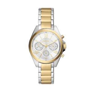 Fossil Modern Courier Women's Chronograph Two-Tone Stainless Steel Watch - BQ3849