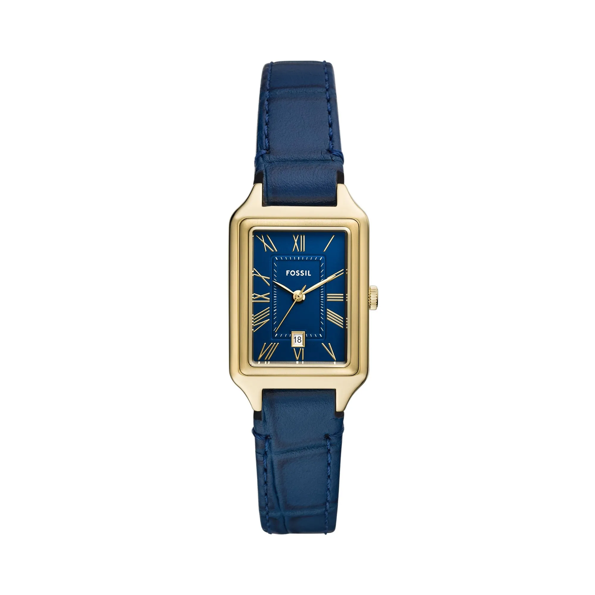 Fossil Raquel Gold Pro-Planet Leather Women's Watch