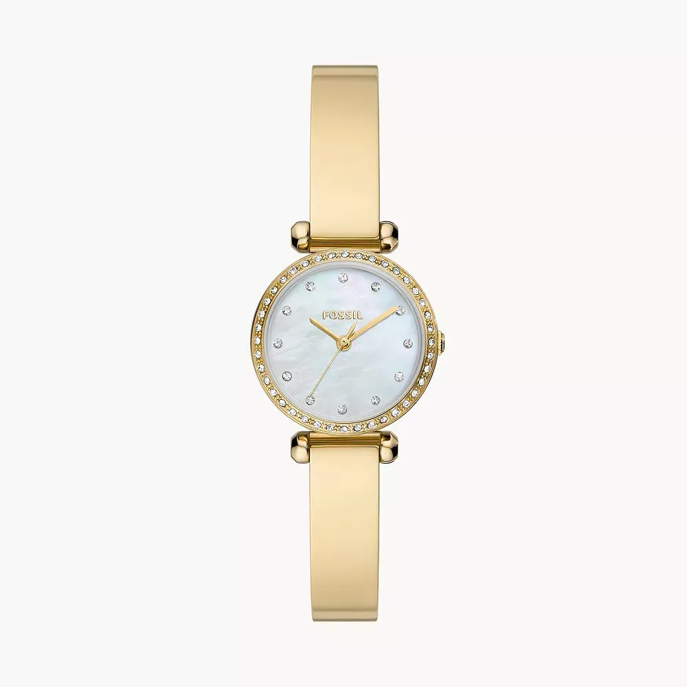 Fossil Tillie Mini Gold Stainless Steel Women's Watch