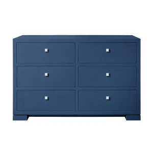 Frances Extra Large 6 Drawer, Blue - Bungalow 5