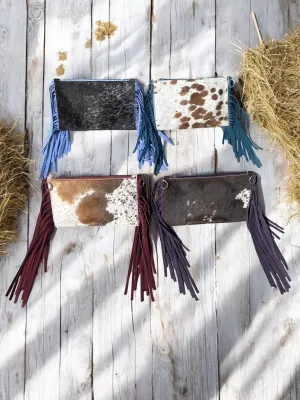 Fringe Cowhide Crossbodies