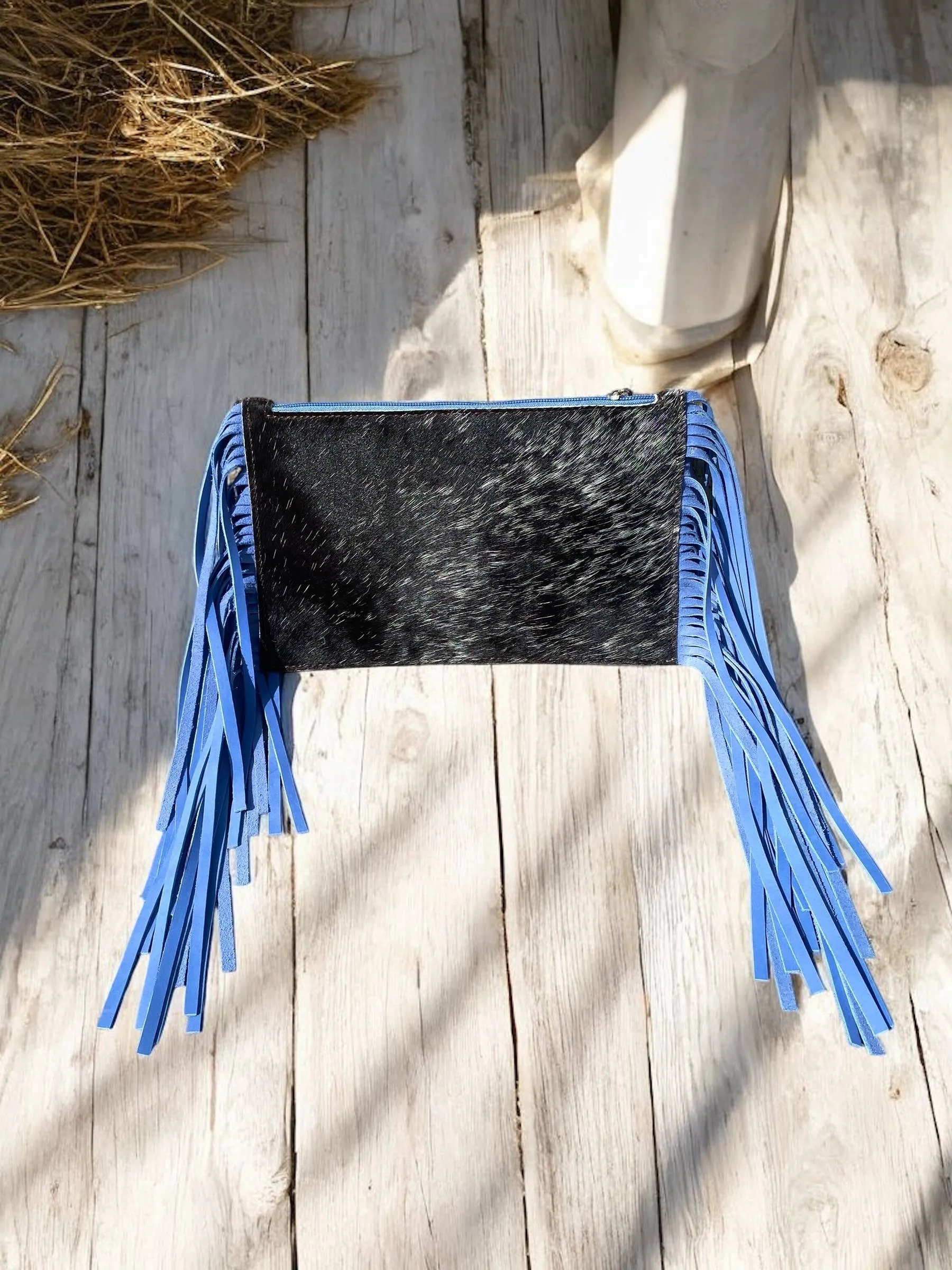 Fringe Cowhide Crossbodies