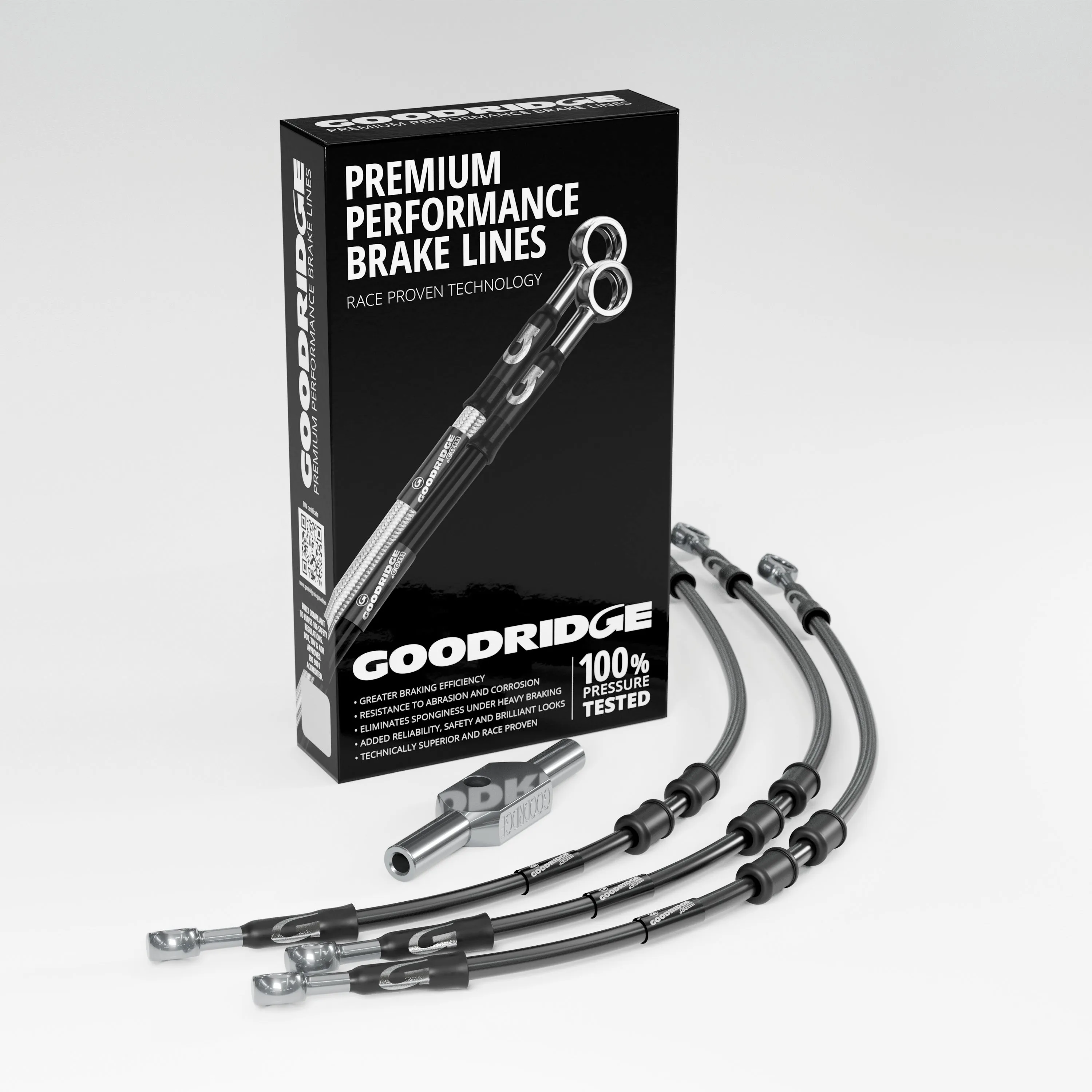 FRONT BRAKE HOSE KIT FOR HARLEY DAVIDSON VRSCDX NIGHT ROD / NIGHT ROD SPECIAL (NO ABS) 12-16