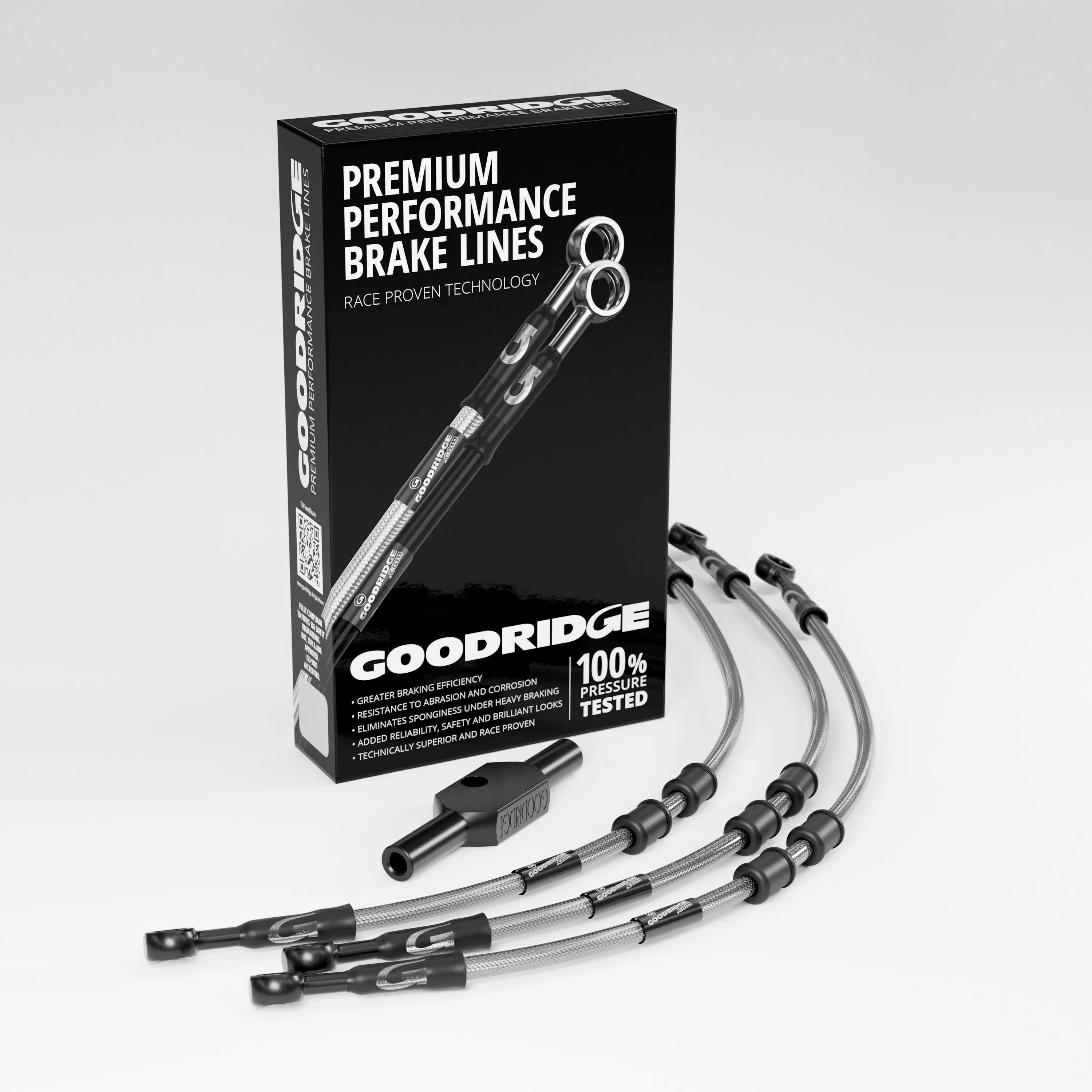 FRONT BRAKE HOSE KIT FOR HARLEY DAVIDSON VRSCDX NIGHT ROD / NIGHT ROD SPECIAL (NO ABS) 12-16
